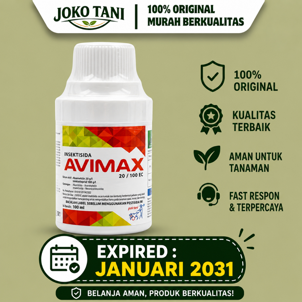 Avimax 20/100 EC Insektisida Sistemik Abamektin + Imidakloprid