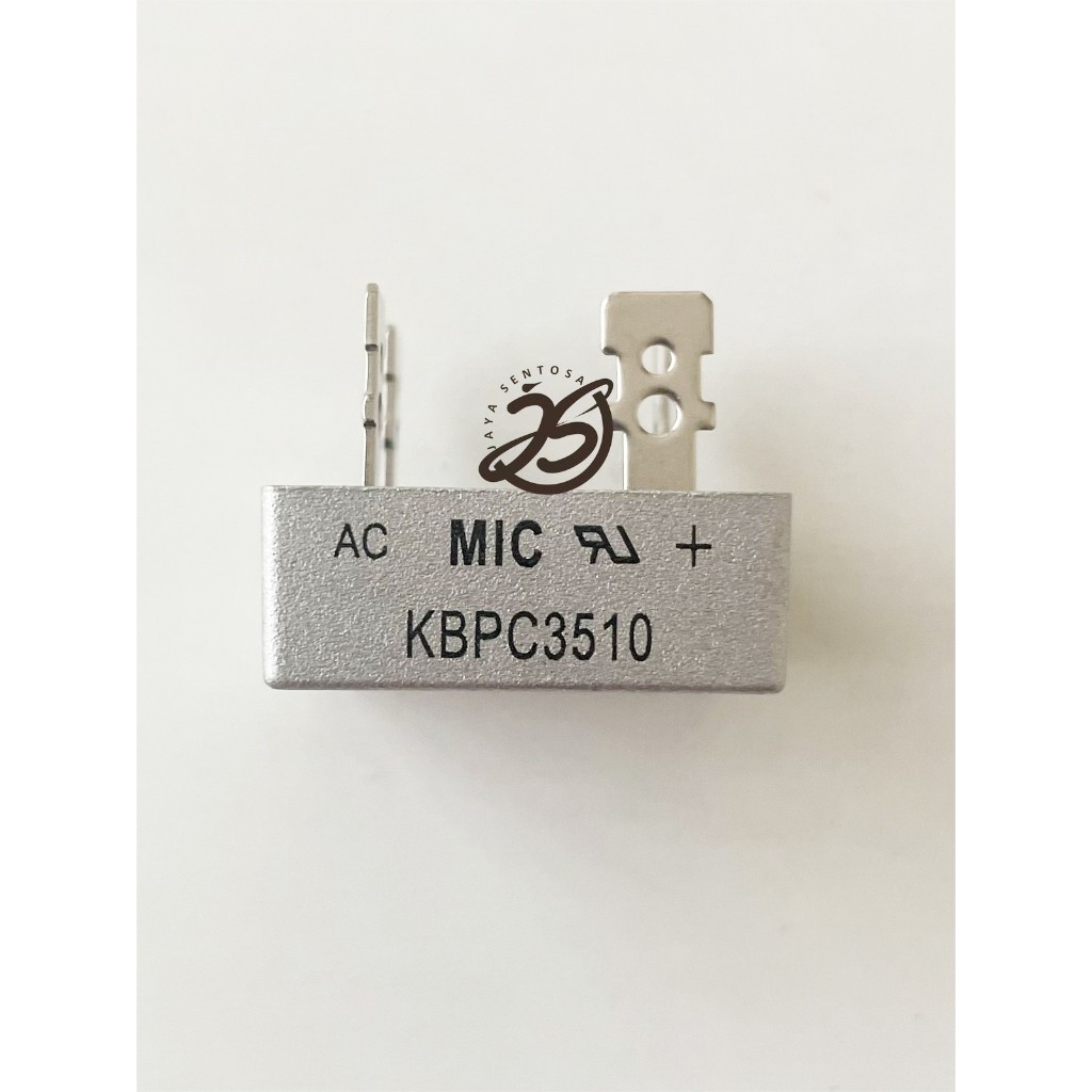 DIODE BRIDGE 35A DIODA KIPROK 35A MIC ORIGINAL KBPC 3510 KBPC3510 35A 1000V 35 AMPERE 1000 VOLT MIC 
