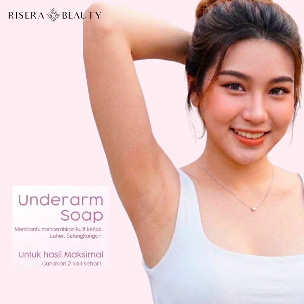 RISERA BEAUTY Soap Whitening Pemutih Ketiak Selangkangan Dan Lipatan Tubuh