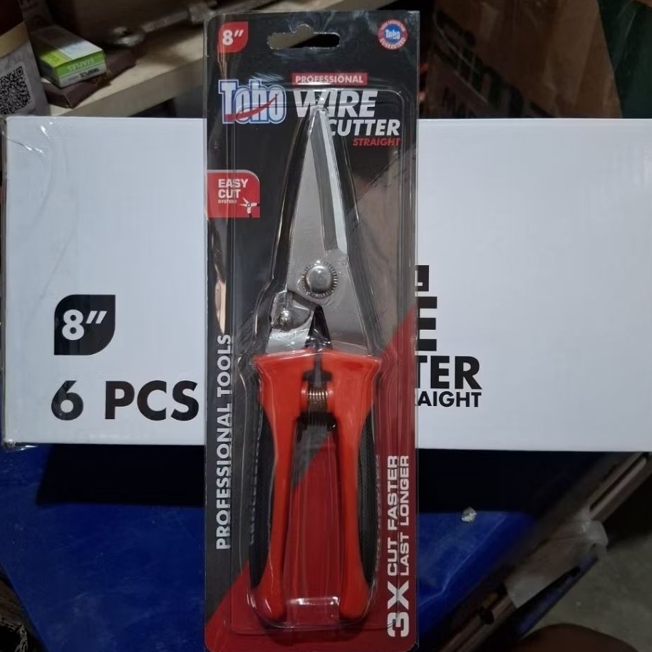 TOHO WIRE CUTTER 8 INCH / PROFESSIONAL TOOLS / GUNTING HOLO LURUS TOHO