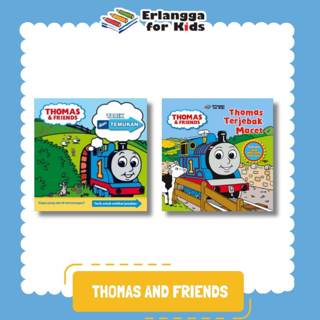 [Erlangga] Buku Cerita Anak: Seri Thomas & Friends