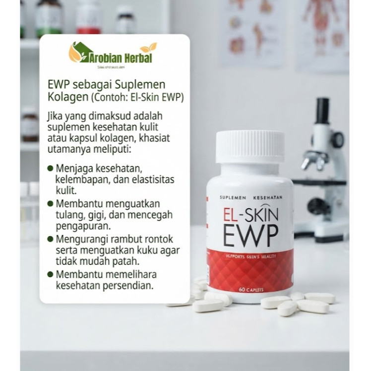 Kapsul Elskin Ewp Original Isi 60 Kapusul | Ewp