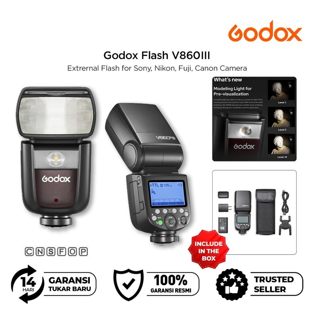 Godox V860III Flash Digital Cameras - Godox V860 III Flash Camera Godox Flash V860 III speedlite