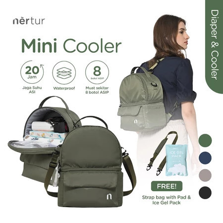Giggles - Mini Cooler Bag - NERTUR | Tas Perlengkapan Bayi Diaper Bag & Cooler Bag Mini Cooler 10L W