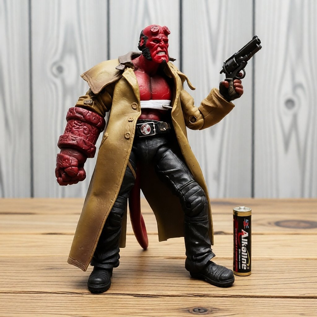 Action Figure Hellboy MEZCO