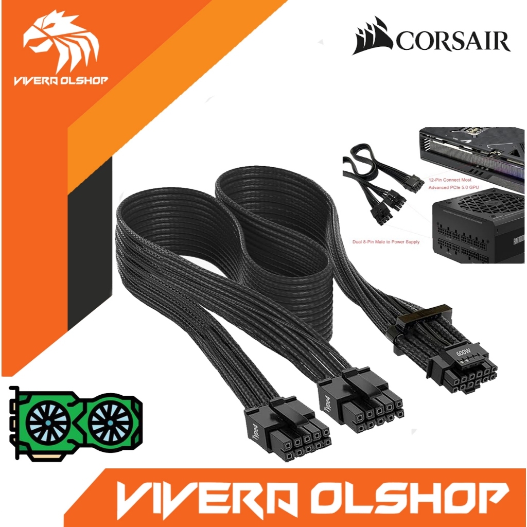 Kabel Modular Type 4 Dual 8-Pin PCIe to 12+4Pin Connector - kabel Modular vga PCIe type 4 - Kabel Mo