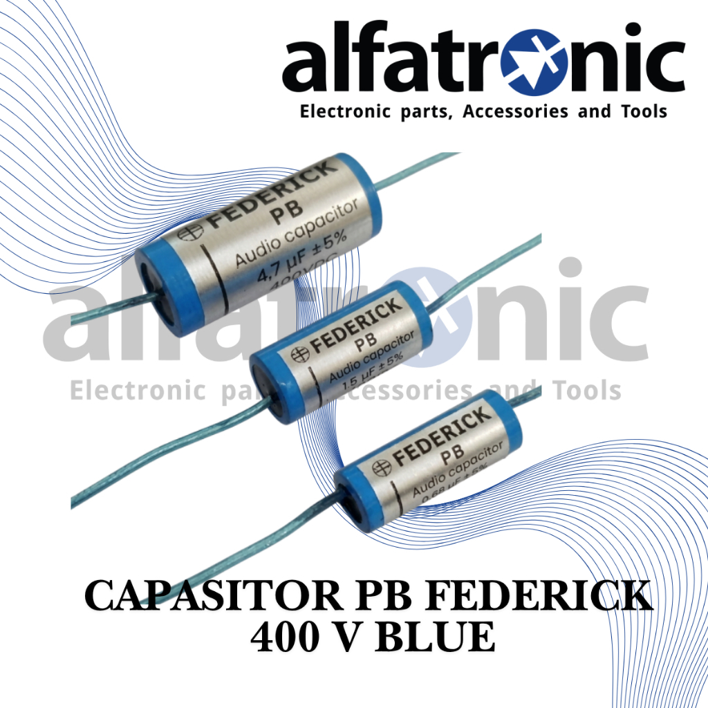 CAPASITOR PB FEDERICK 400 V BLUE