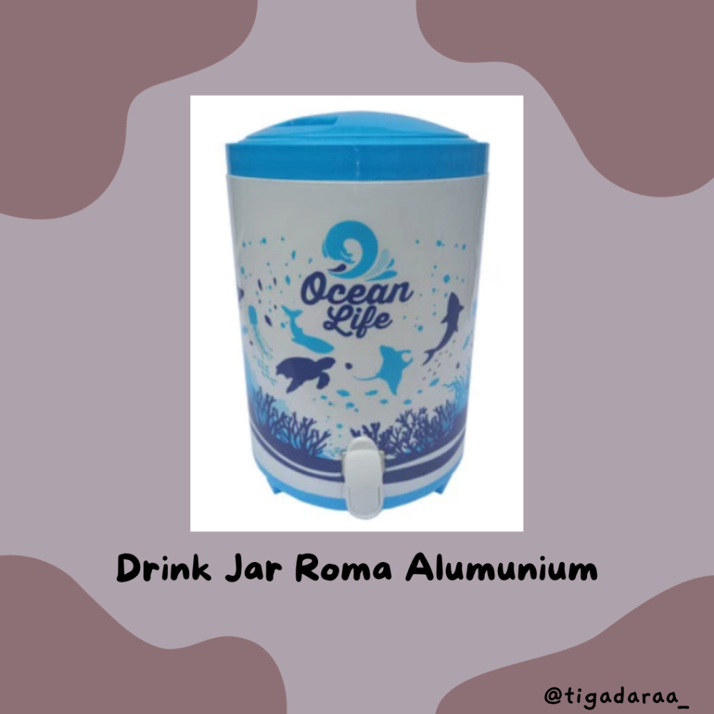 Global Eagle Drink Jar Air Roma Alumunium