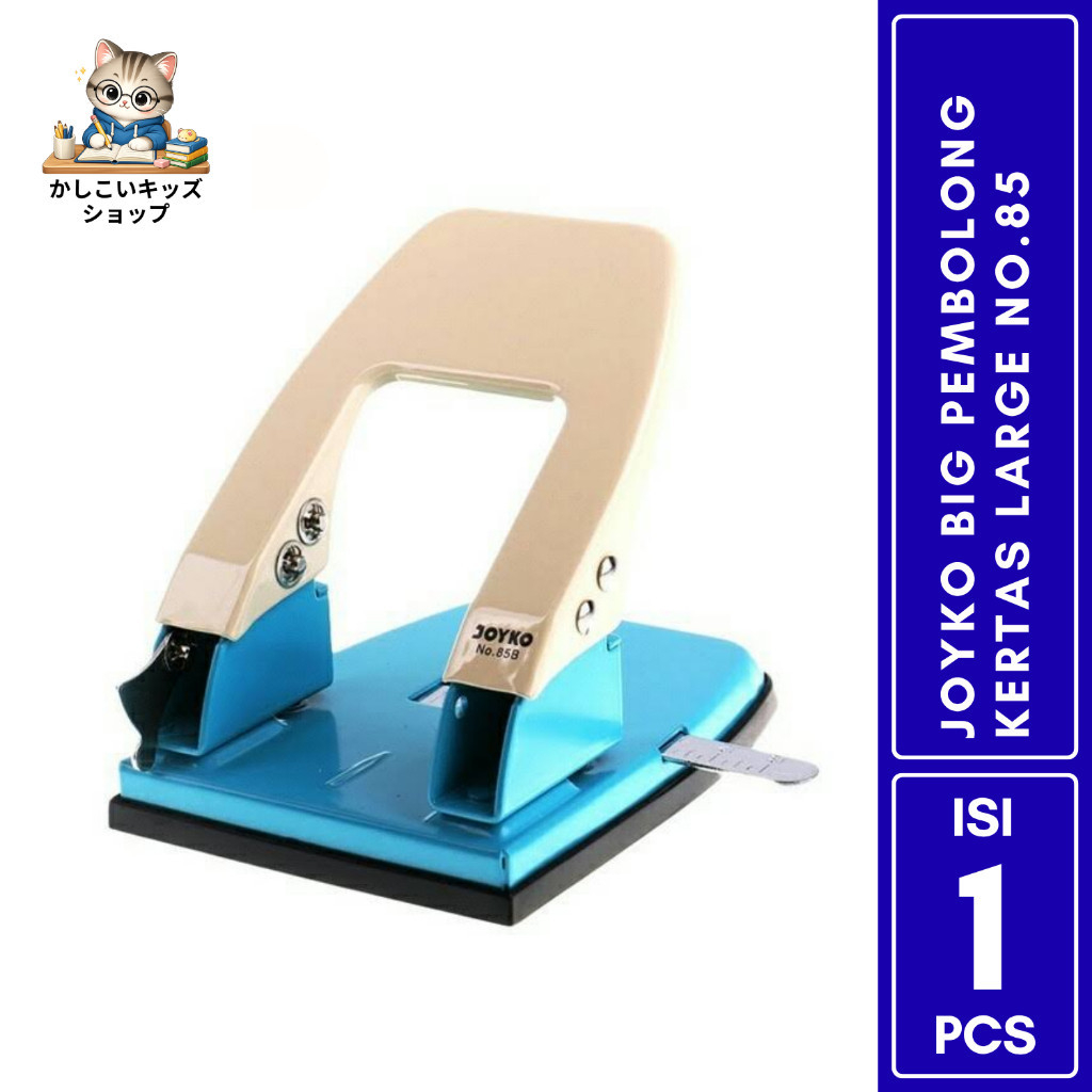 Joyko Pembolong Kertas Large Paper Punch Hole Mudah Dibawa No.85 Original