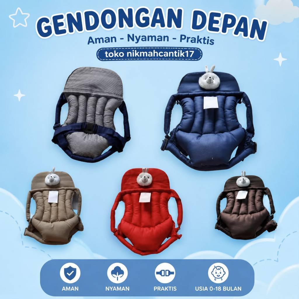 Gendongan Bayi Depan Gendongan Ransel Gendongan Duduk