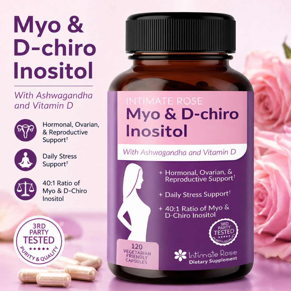 Myo-Inositol & D-Chiro Inositol Supplement 120 Capsules