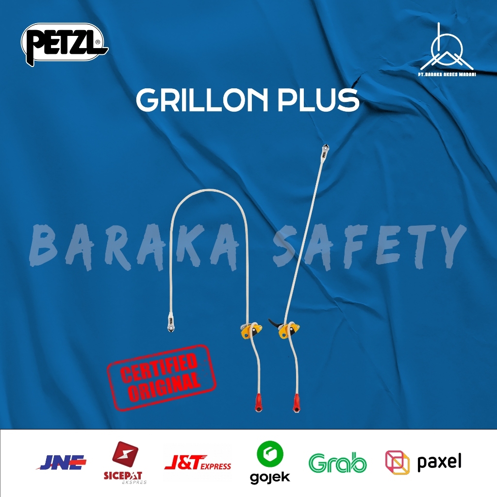 Petzl GRILLON PLUS Safety Adjustable Work Positioning Lanyard