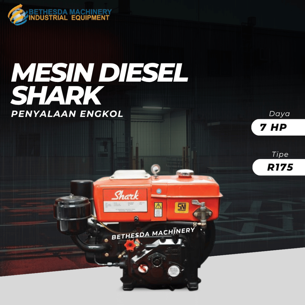 Diesel 7 HP Shark Diesel Engine R 175