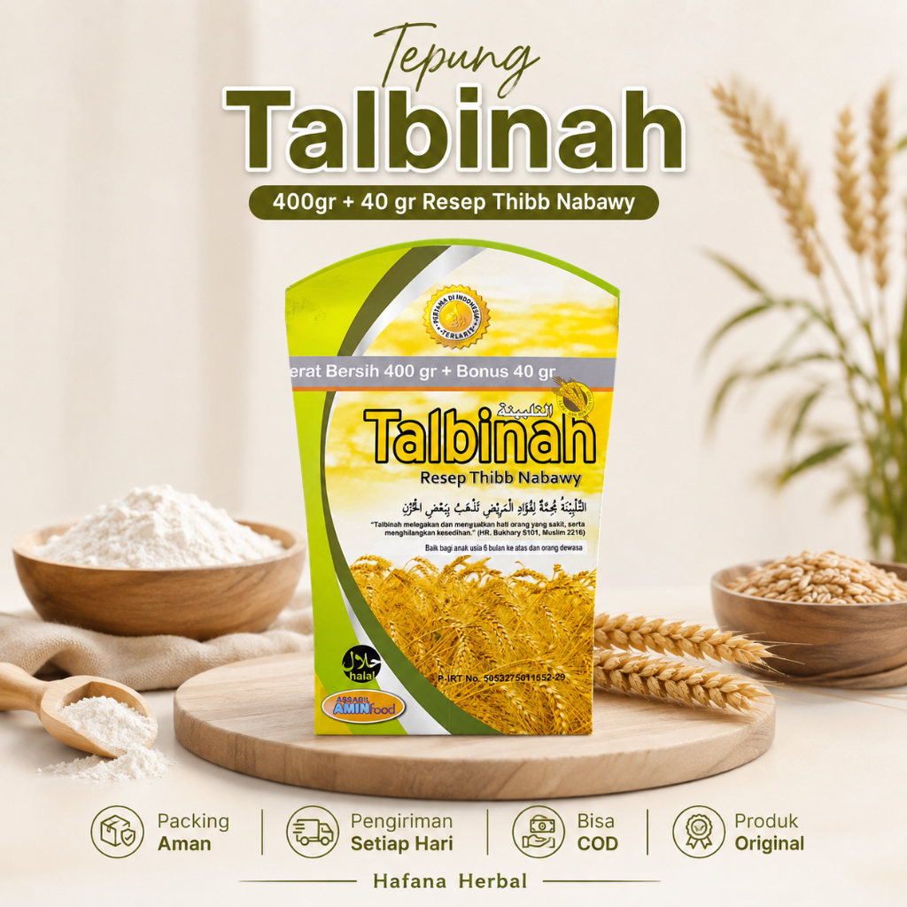 Tepung Gandum Talbinah Asam Lambung