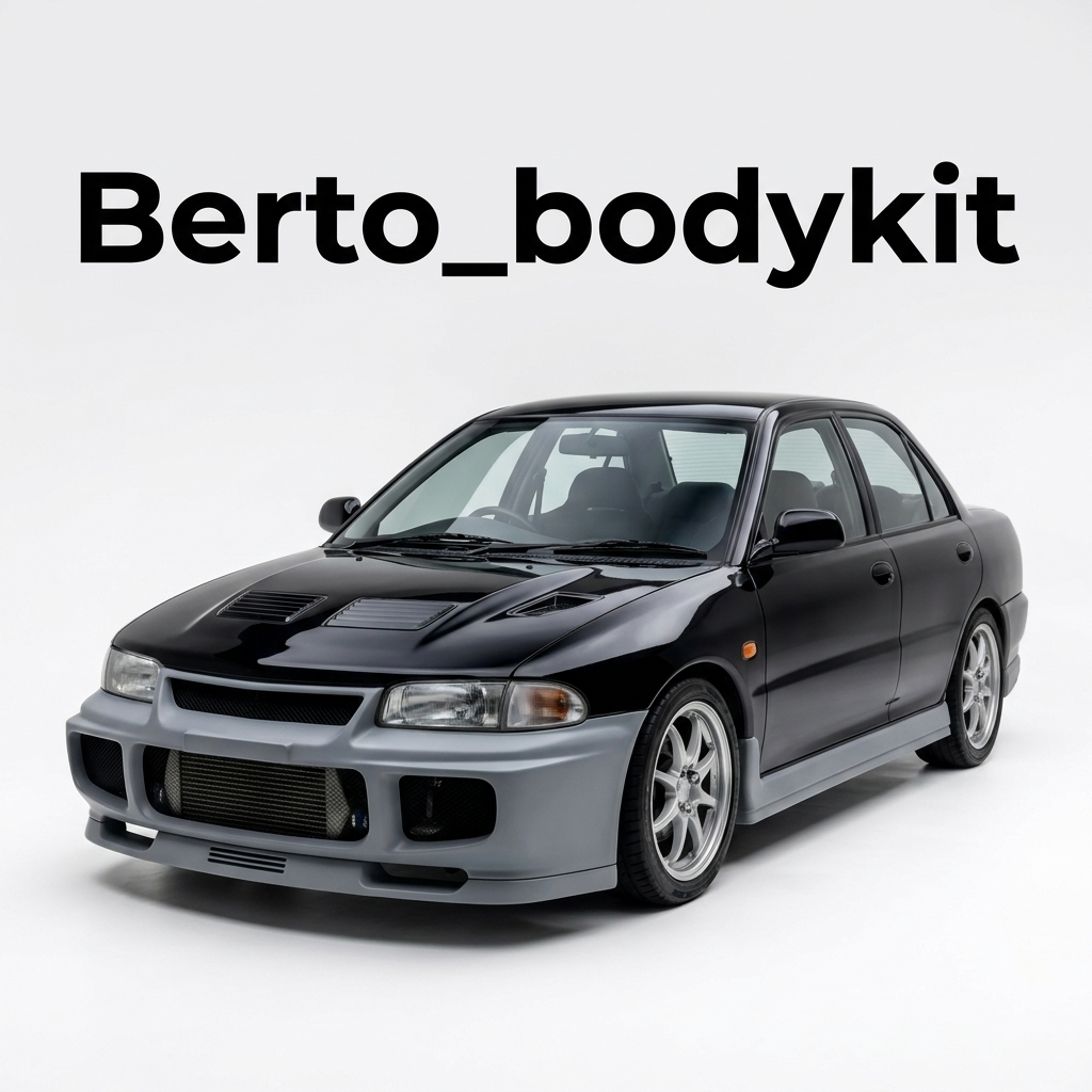 bodykit full bumper depan bemper lancer evo 3 mentah fiber
