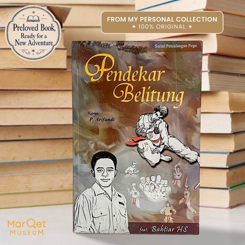 Pendekar Belitung – P. Arifandi (Serial Petualangan Pege Book#1) Novel Fiksi Preloved Original