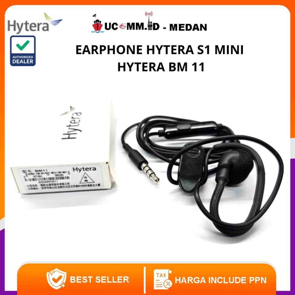 HYTERA Earphone S1 Mini BM 11 Earset Hytera BM 11 For S1 Mini Earpiece Hytera S1 Mini