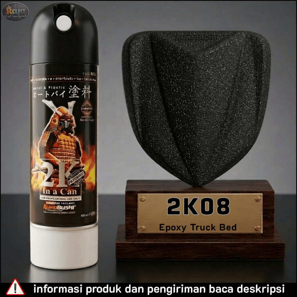 Samurai Paint : Epoxy Truck Bed (Black) - 2K08