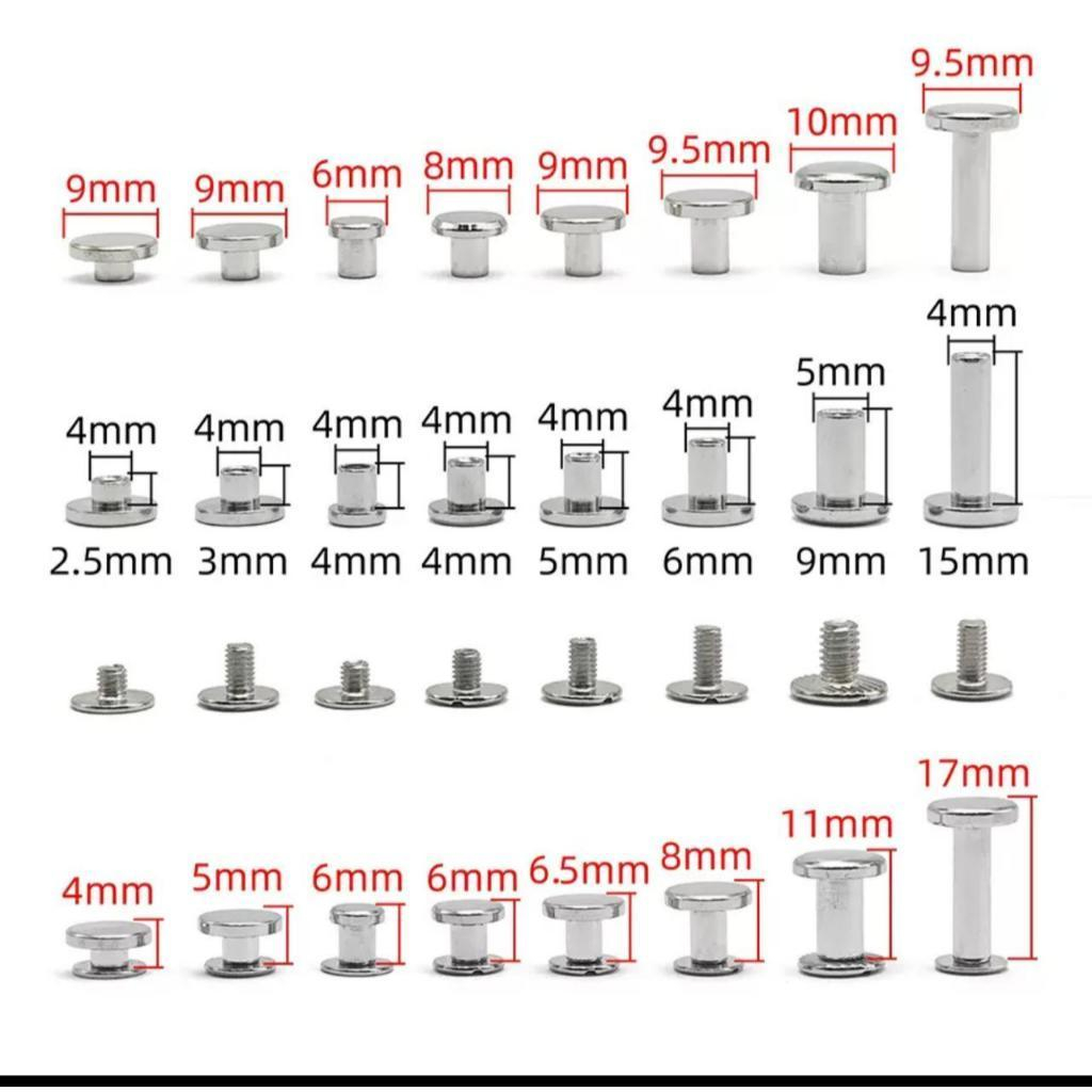GROSIR / BAUT BUKU / JILID BUKU UK 4MM SD 50 MM /  1LUSIN
