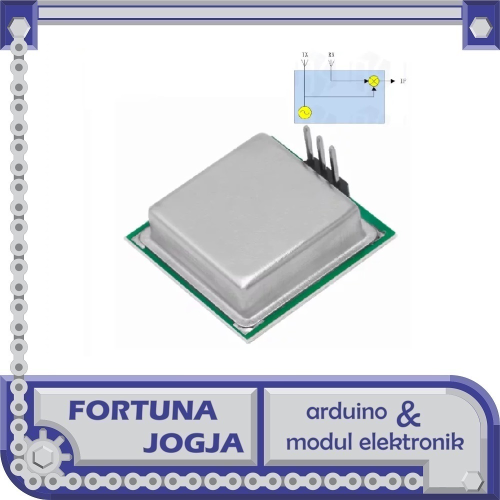 Microwave Doppler Radar 24GHz CDM324 Motion Sensor Module
