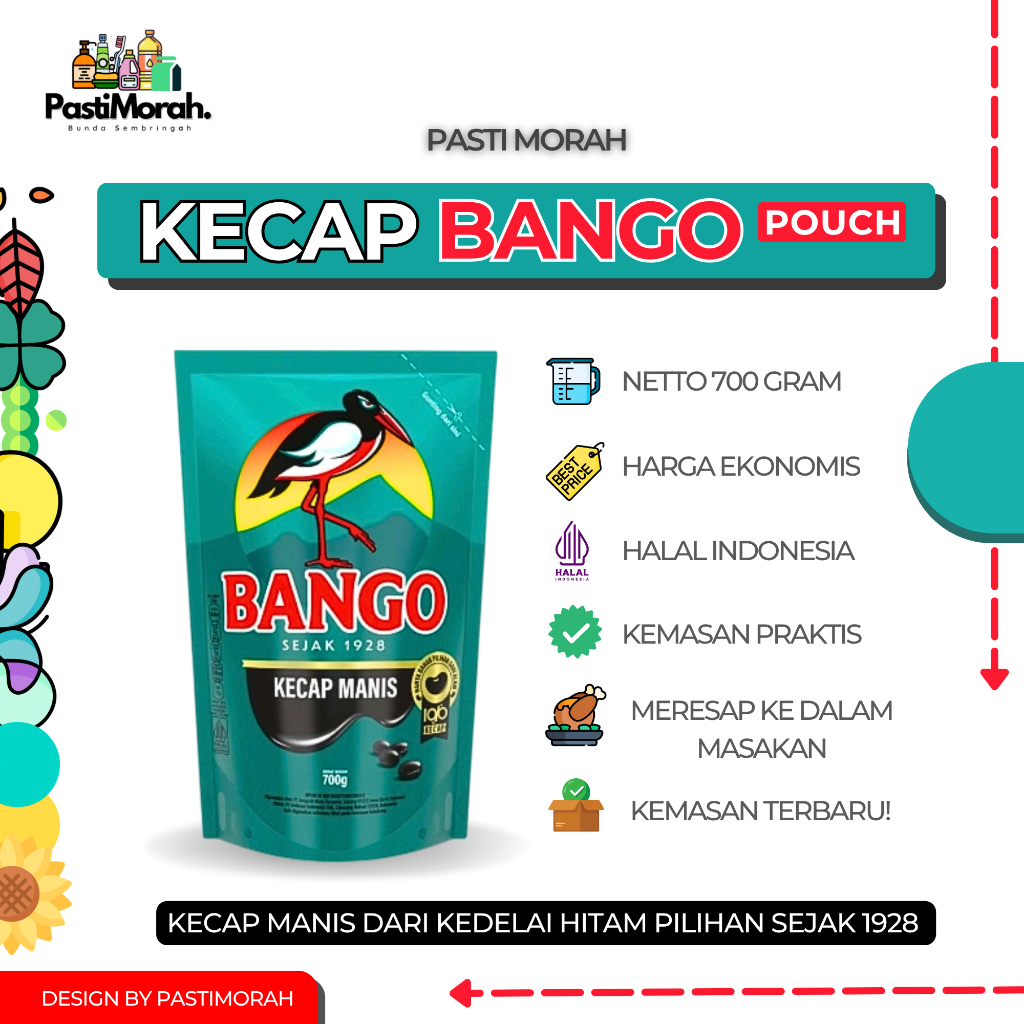 Bango Kecap Manis 700gr Kecap Manis Bango