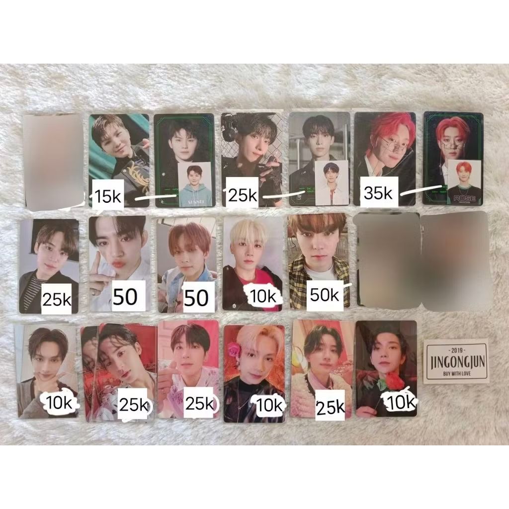 (BACA DESKRIPSI) compilation photocard  Seasons greetings compilation t. ina pob bene season greetin