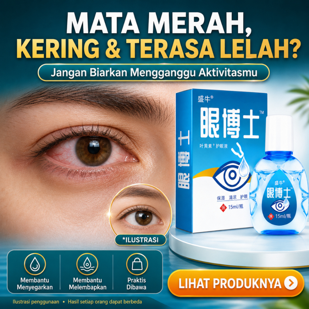 Blueberry Eye Drops 13g Tetes Mata Blueberry Bantu Mata Segar Nyaman Mata Lelah Gatal Obat Eye minus