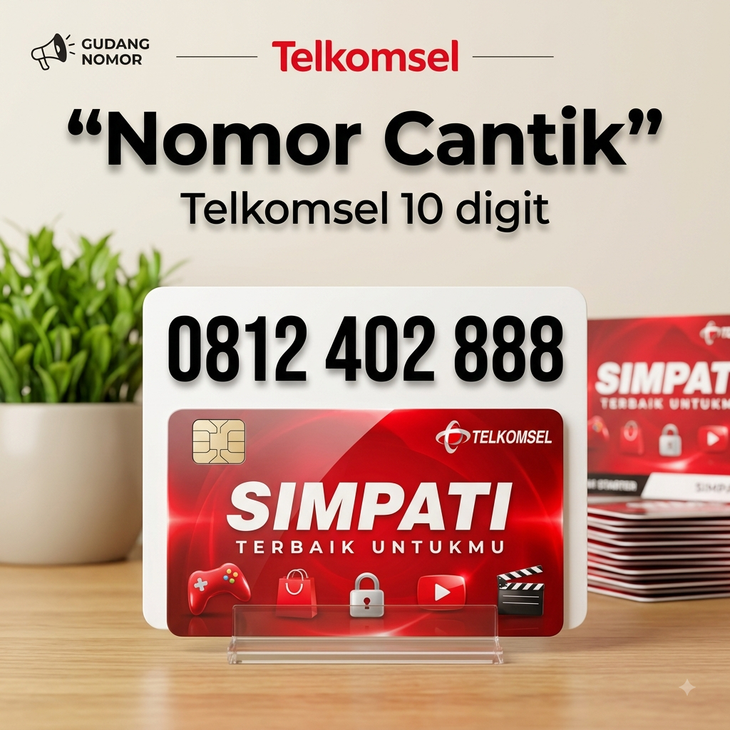 Nomor Cantik Simpati Telkomsel 10 Digit Serian 402 888 Telkomsell Cantik No Cantik Telkomsel Simpati