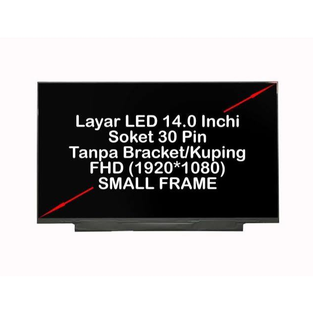 LED LCD LAYAR ASUS A416 A416J A416JA A416JAO A416M A416MA A416MAO 14.0 Slim 30pin FHD 1920X1080
