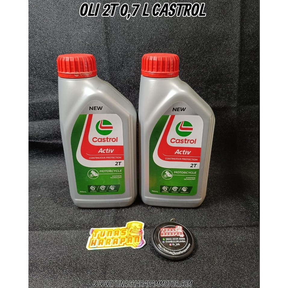 OLI CASTROL 2T & 4T [Oli Samping & Oli Mesin]