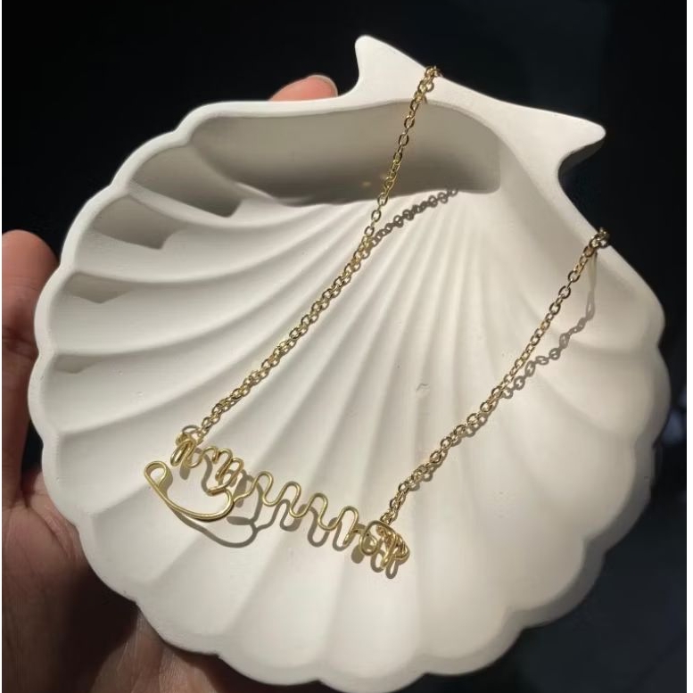 Kalung costum aksara jawa/Indonesia || kalung unik aesthetic || kalung casual || kalung pria wanita