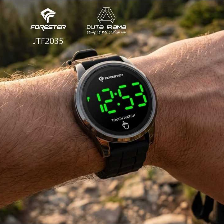 DUTAIRAMA - JTF 2035 - JAM TANGAN ARLOJI DIGITAL LAYAR SENTUH TOUCH SCREEN PRIA LAKI-LAKI COWOK WANI