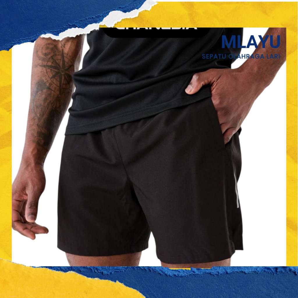 Celana Pendek Olahraga Lari Cowok Anko Active Mens Woven Stretch Shorts |Celana Olahraga Lari Pria