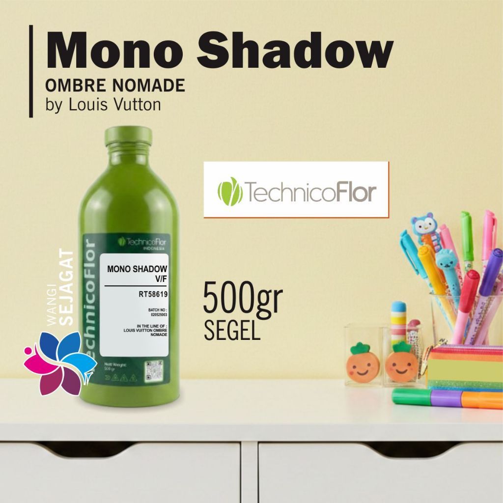MONO SHADOW | Serupa Wangi Elvi Ombre Nomade by TechnicoFlor | 500gr Segel