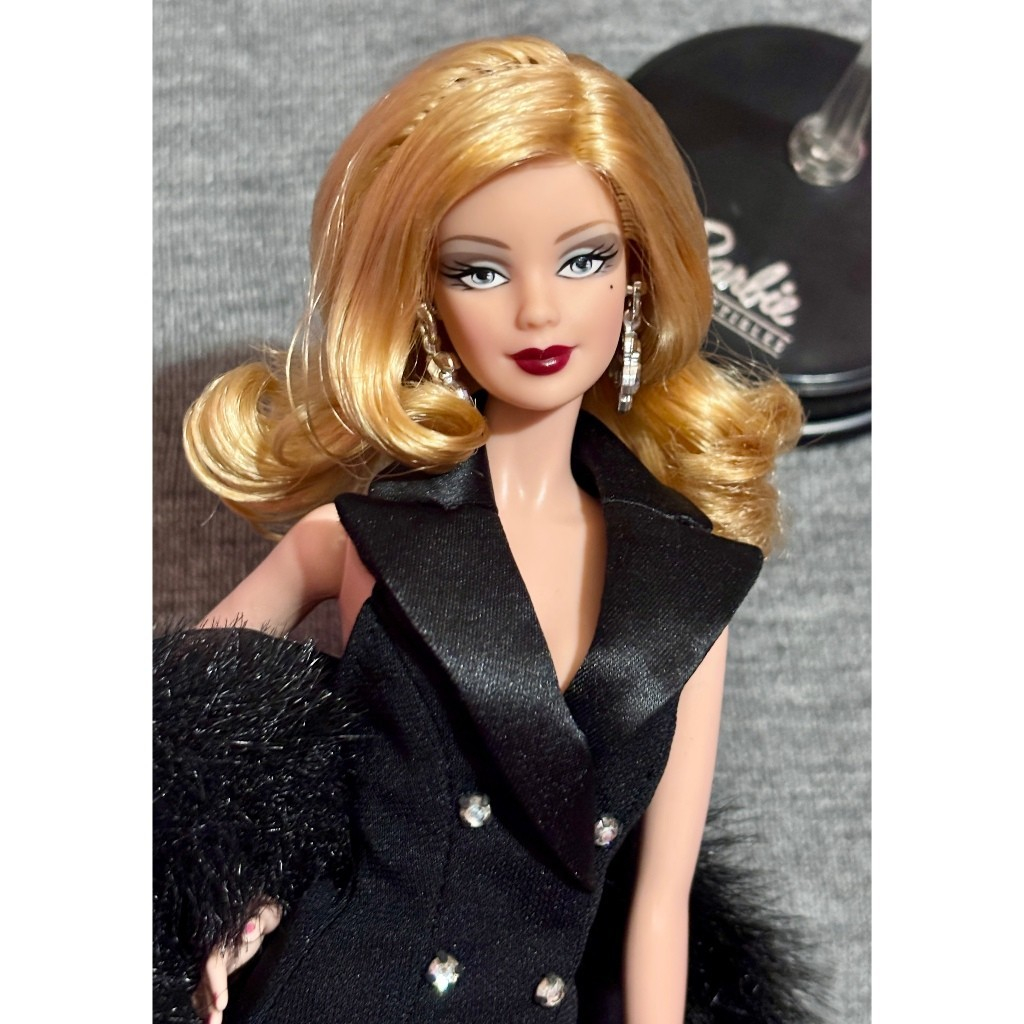 Barbie Mackie midnight Tuxedo muse