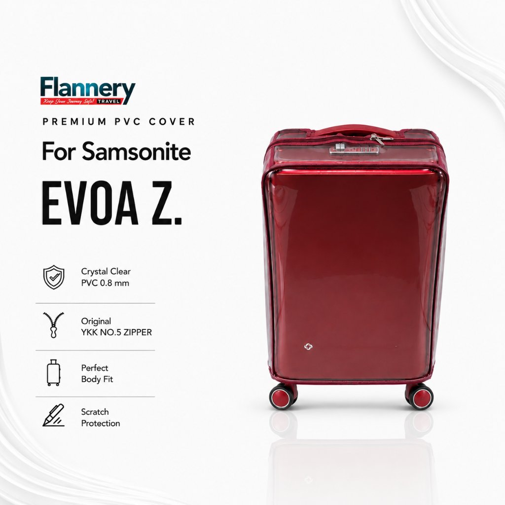 Cover/Protector Samsonite Evoa Z Pelindung/Sarung Koper untuk Samsonite Evoa Z Size Lengkap