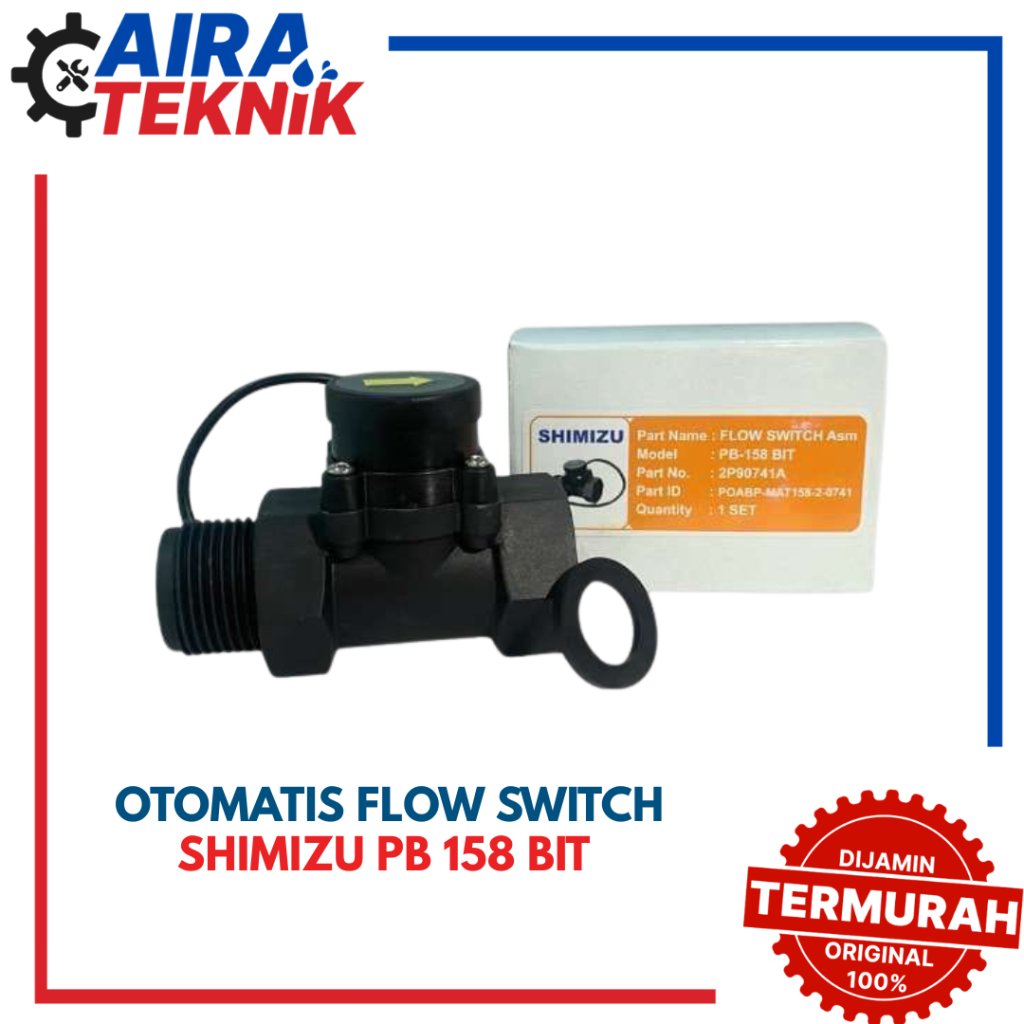 [FLOW SWITCH] OTOMATIS FLOW SWITCH ORI SHIMIZU PB-158 BIT