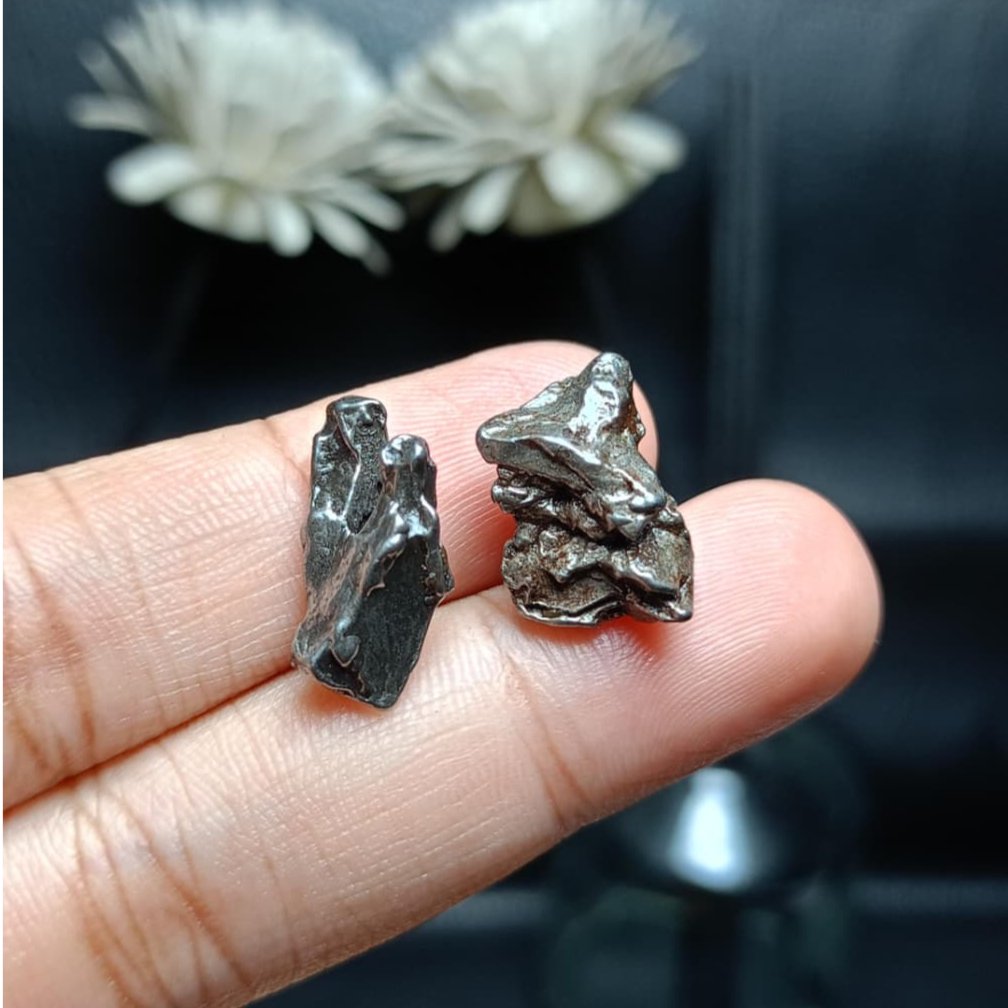Batu Meteorite Campo Del Cielo Paket (2) Asli Meteorite