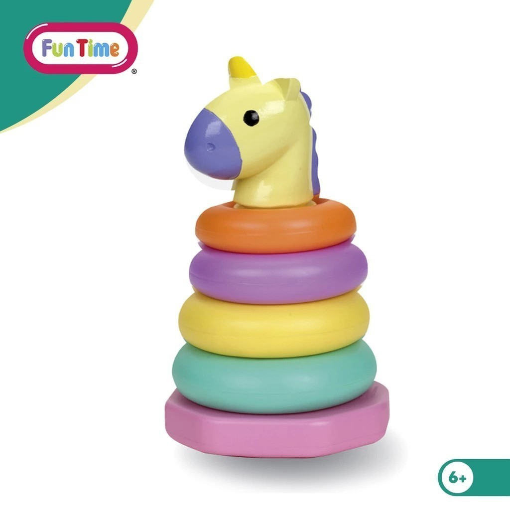Funtime Una The Unicorn Stacker Mainan anak | F5952