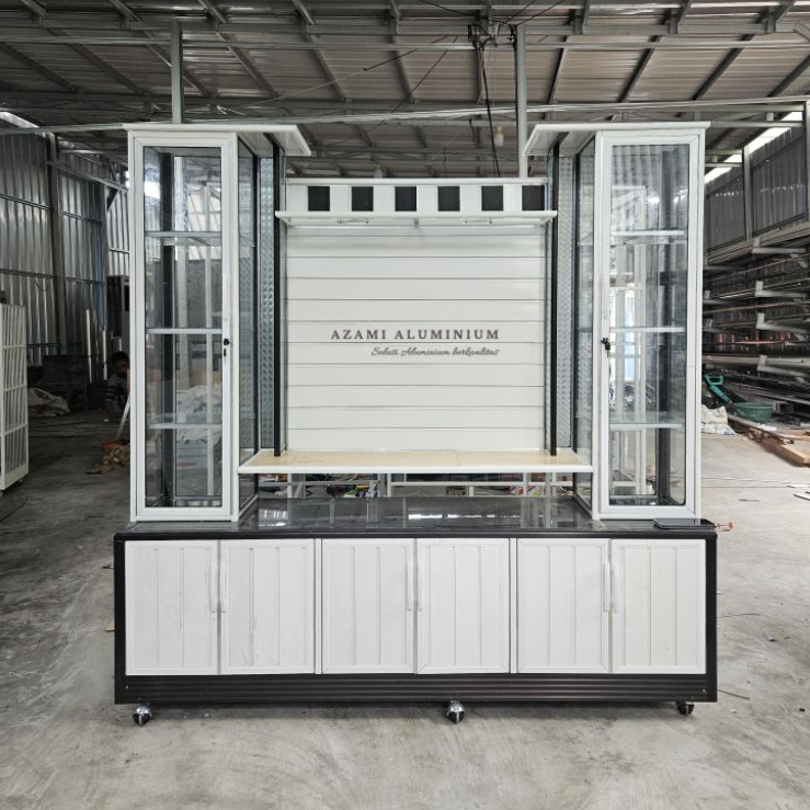 Buffet Tv Aluminium / Bifet Aluminium/ Buffet Aluminium/ Meja Tv