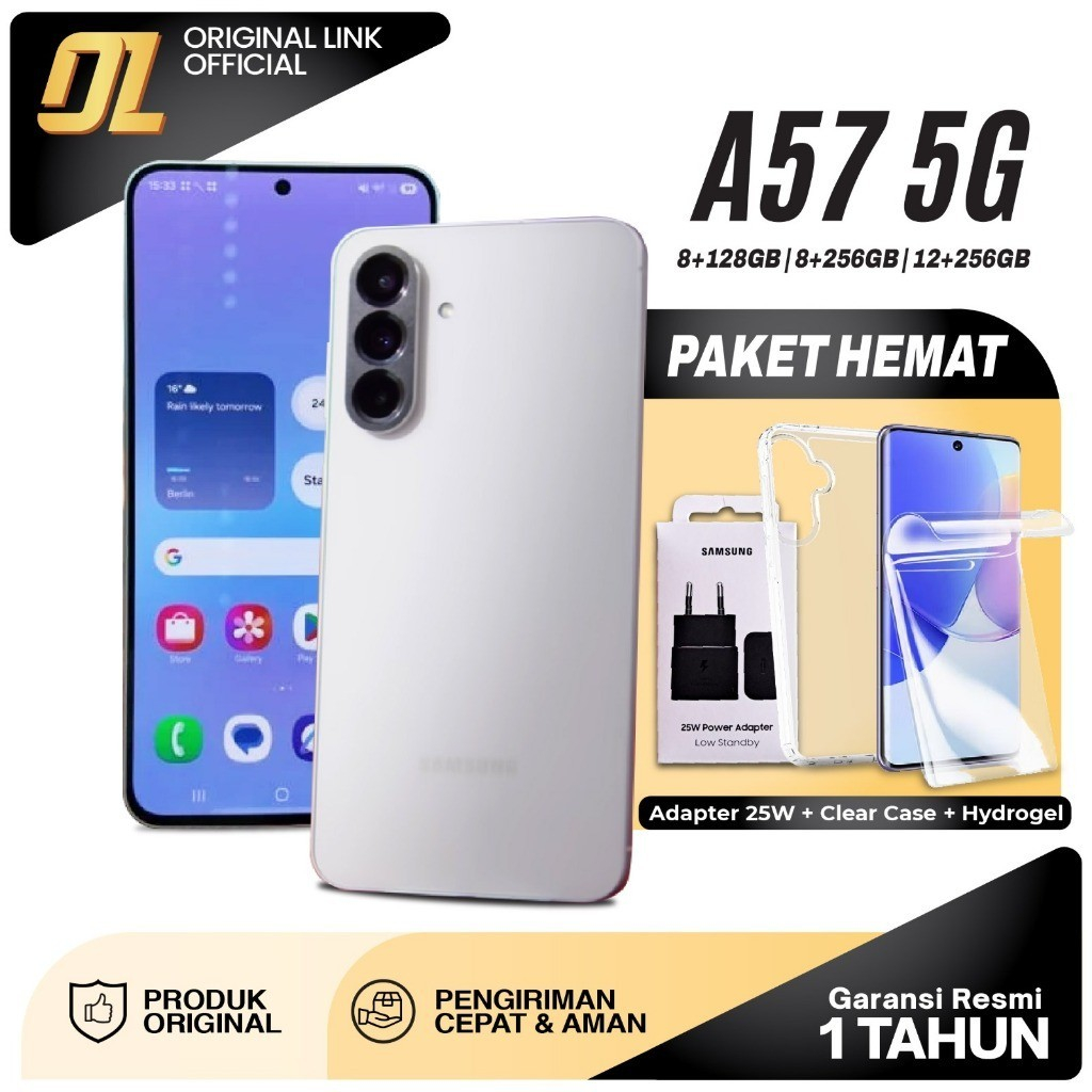 Samsung Galaxy A57 5G 8/128 8/256 12/256 GB RAM 8GB 12GB ROM 128GB 256GB 512GB HP Smartphone Android