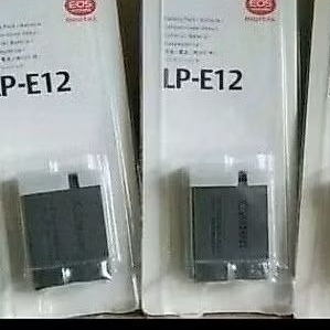 BATTERY For series EOS M / EOS-M, M  EOS M10 EOS M100 Eos kiss X 7 Baterai LP E12/LPE12
