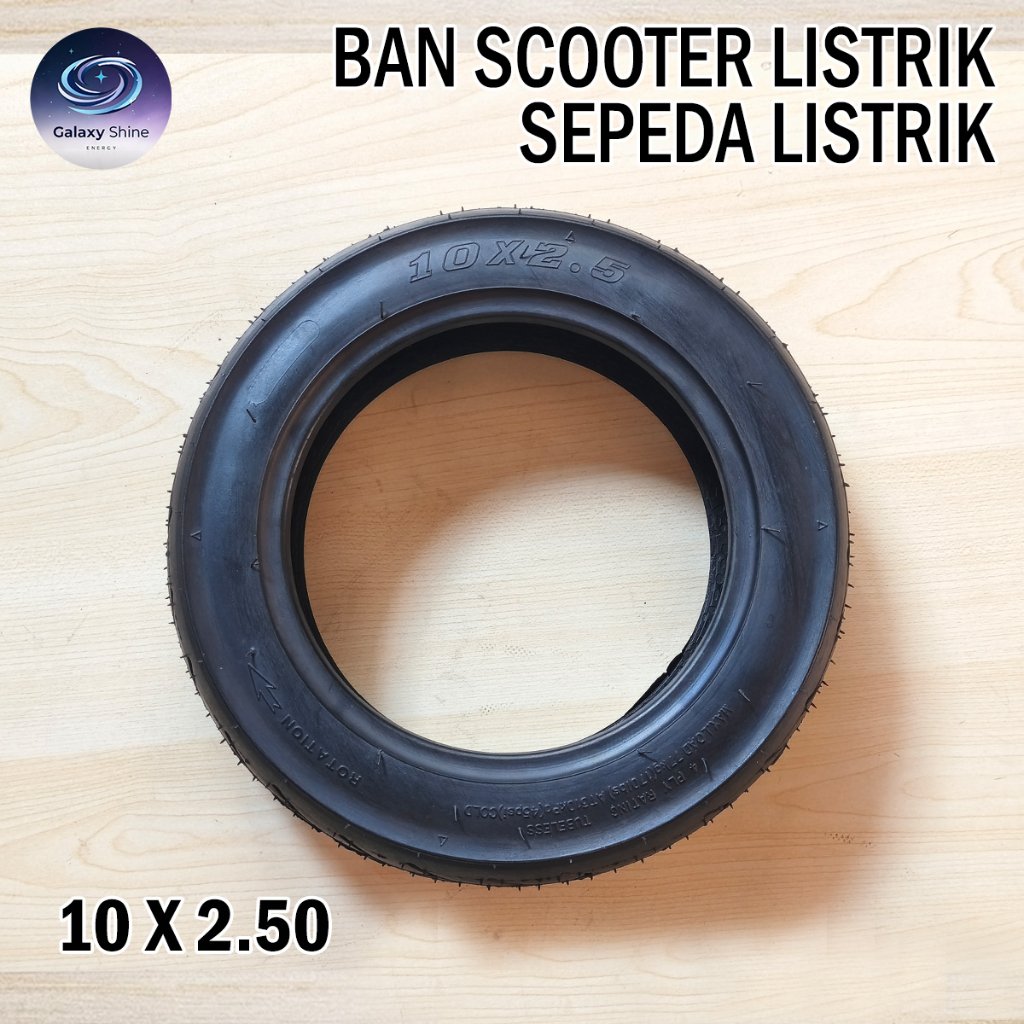 BAN LUAR DALAM 10INCH 10X2.50 SCOOTER LISTRIK INOKIM QUICK OX DUALTRON SEPEDA LISTRIK EXOTIC ET HB 3