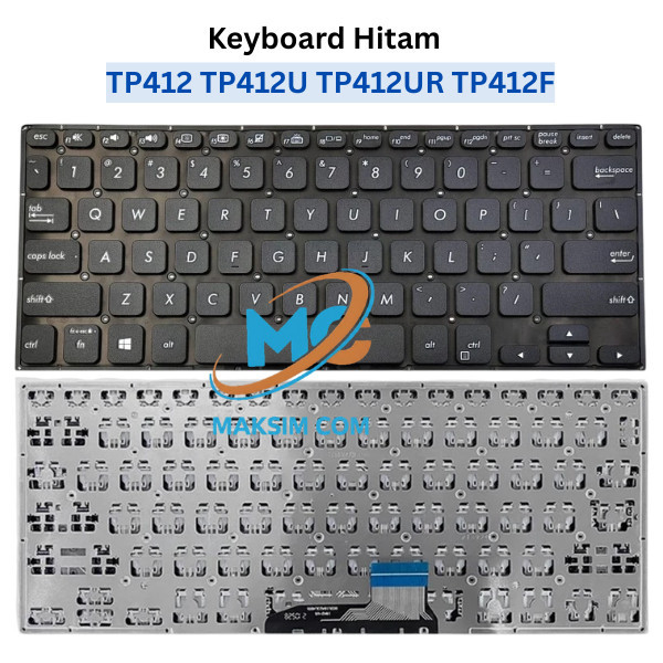 Keyboard Asus Vivobook Flip 14 TP412 TP412f TP412fa TP412u TP412ua / Keyboard Asus Vivobook TP412