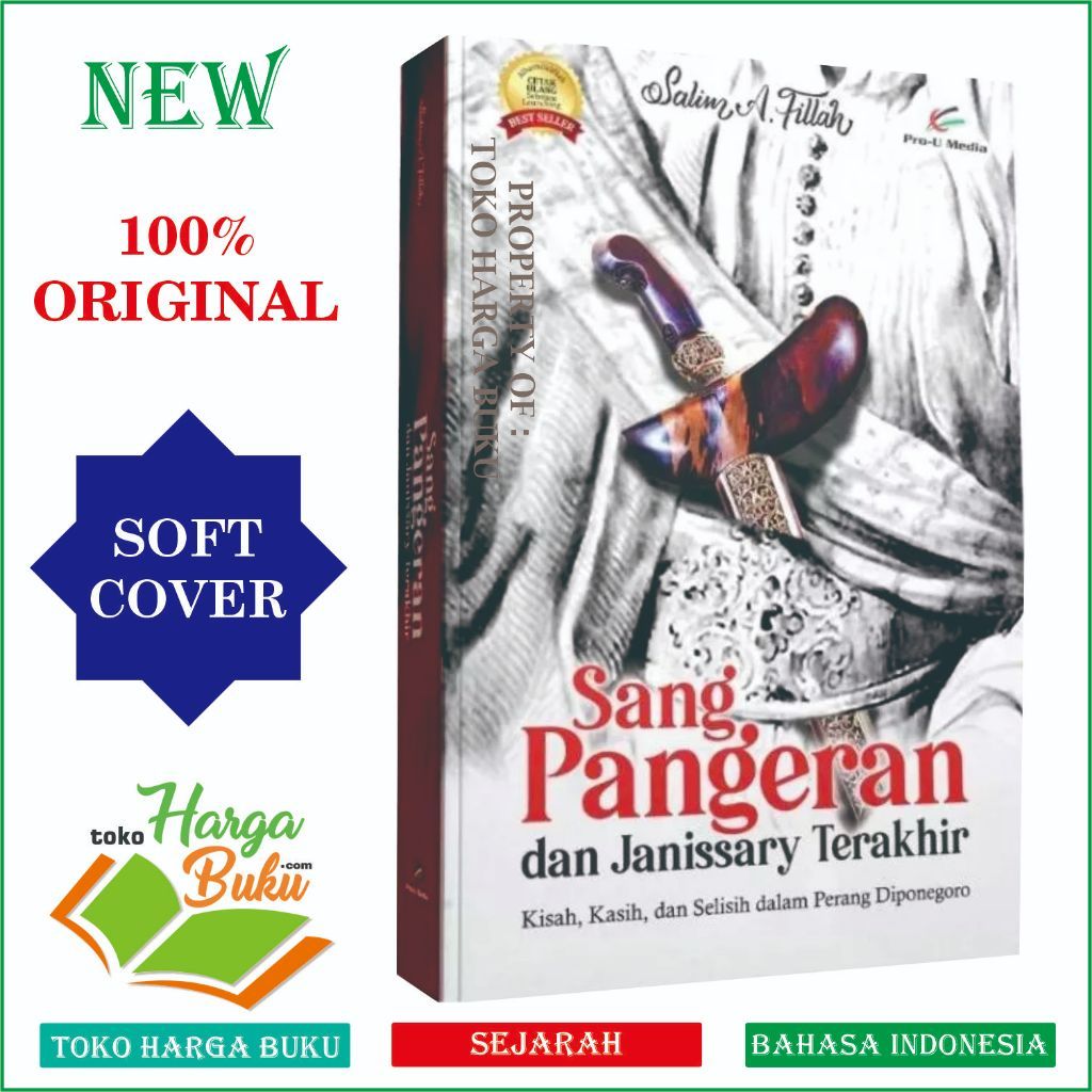 Foto Sang Pangeran dan Janissary Terakhir ORIGINAL Kisah Perang Diponegoro Sejarah Indonesia Pro-U Media