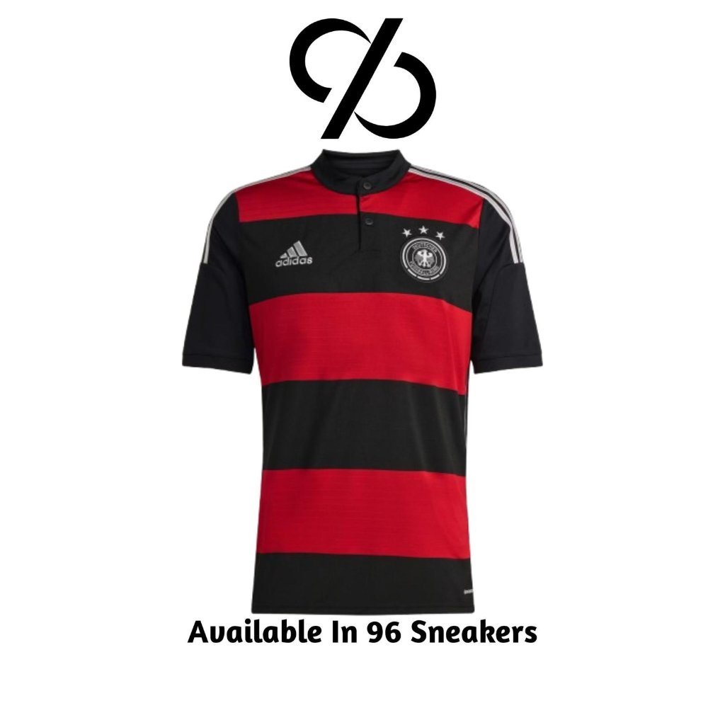 Jersey Pria Jerman Away 2014 Black Victory Red (JZ6959) ORIGINAL