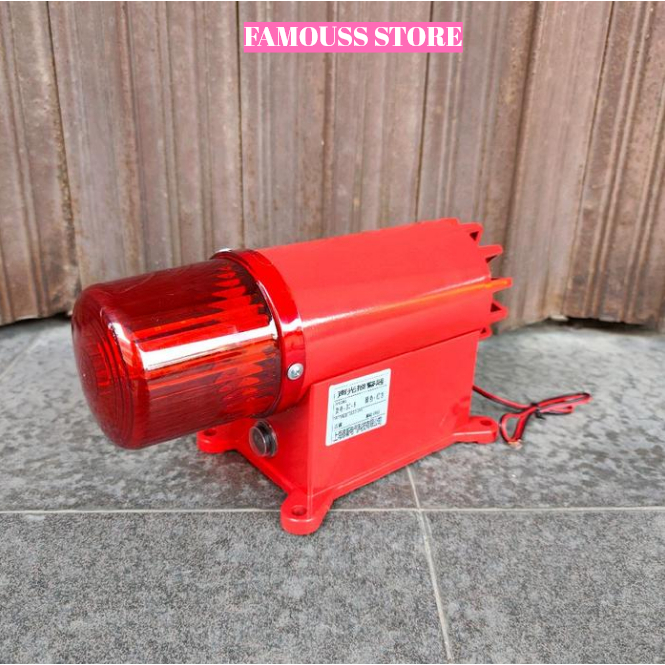 Sistem Alarm Crane Sura Lampu Berputar Type BC -8 Ac 220V