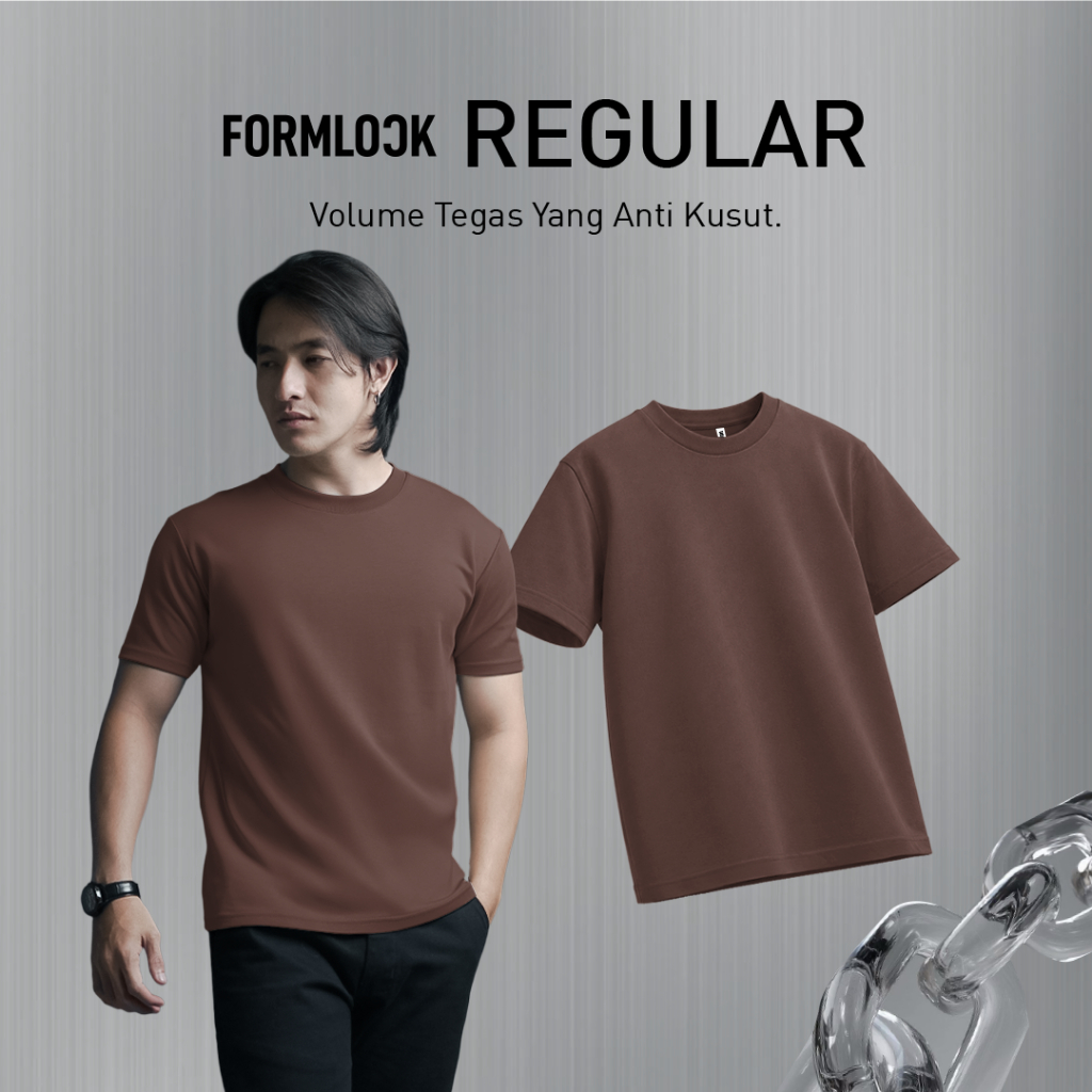 No Void Minds FORMLOCK Regular T-Shirt | Espresso