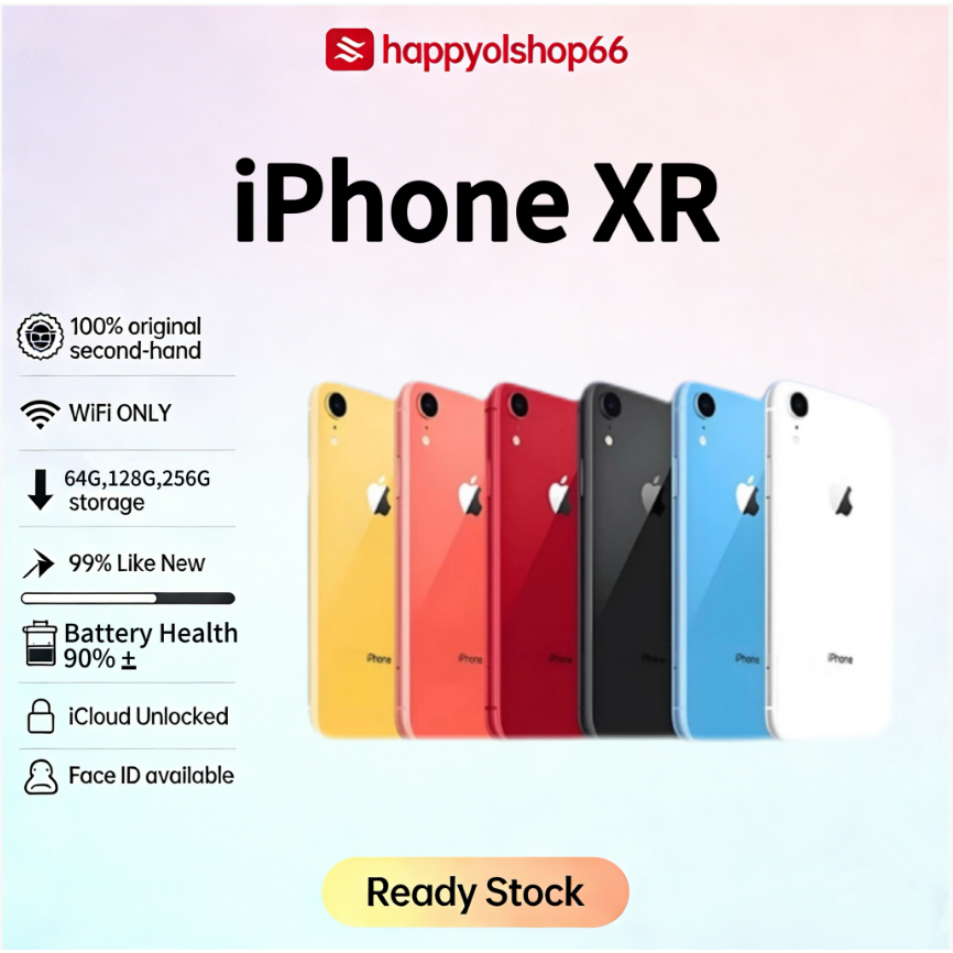 IPhone XR WIFI ONLY 64GB 128GB 256GB Bekas Second Original Mulus Fullset