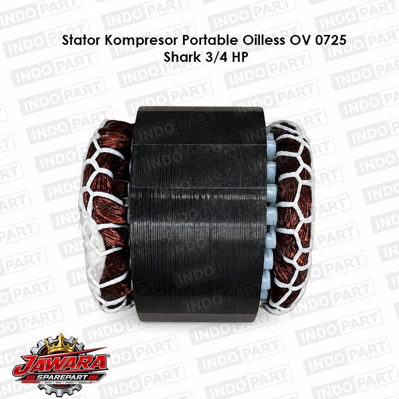 STATOR OV 0725 KOMPRESOR PORTABLE OILLESS 3/4 HP SHARK